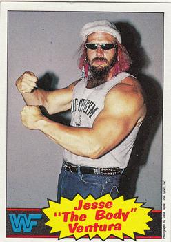 1985 Topps WWF Pro Wrestling Stars #11 Jesse 