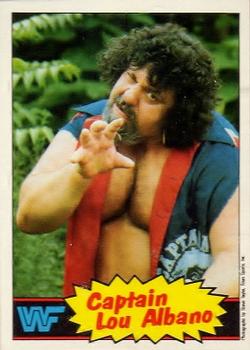 1985 Topps WWF Pro Wrestling Stars #3 Captain Lou Albano Front