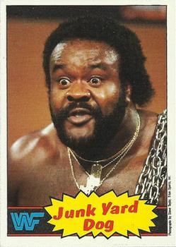 1985 Topps WWF Pro Wrestling Stars #4 Junkyard Dog Front