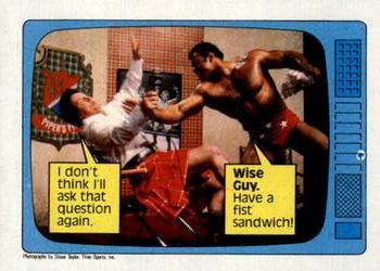 1985 Topps WWF Pro Wrestling Stars #59 Rowdy Roddy Piper / Rocky Johnson Front