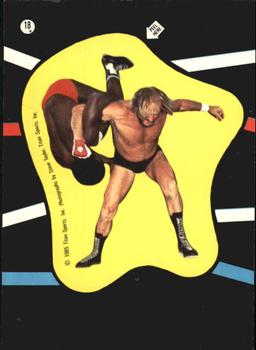 1985 Topps WWF Pro Wrestling Stars - Stickers #18 Rene Goulet / S.D. Jones Front