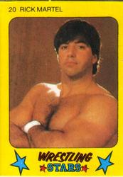 1986 Monty Gum Wrestling Stars #20 Rick Martel Front