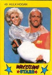 1986 Monty Gum Wrestling Stars #49 Hulk Hogan Front