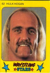 1986 Monty Gum Wrestling Stars #62 Hulk Hogan Front