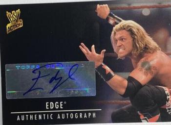 2007 Topps Action WWE - Autographs #NNO Edge Front