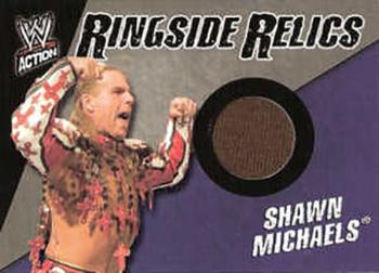 2007 Topps Action WWE - Ringside Relics #NNO Shawn Michaels Front
