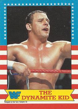 1987 Topps WWF #20 Dynamite Kid  Front