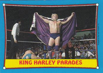 1987 Topps WWF #31 King Harley Parades Front