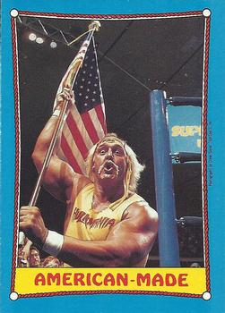 1987 Topps WWF #35 American-made Front