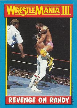 1987 Topps WWF #50 Revenge on Randy Front