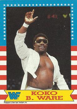 1987 Topps WWF #5 Koko B. Ware  Front
