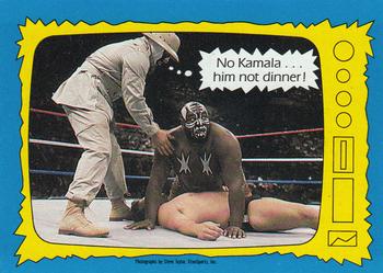 1987 Topps WWF #70 Kimchee / Kamala Front