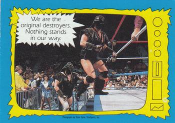 1987 Topps WWF #71 Demolition  Front