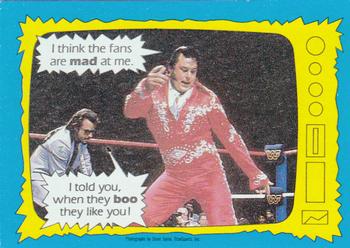 1987 Topps WWF #72 Honky Tonk Man / Jimmy Hart  Front