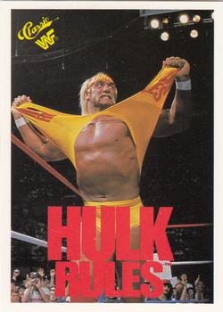 1990 Classic WWF #129 Hulk Hogan Front