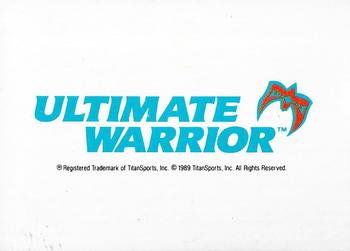 1990 Classic WWF #139 Ultimate Warrior Front