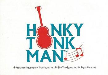 1990 Classic WWF #138 Honky Tonk Man Front