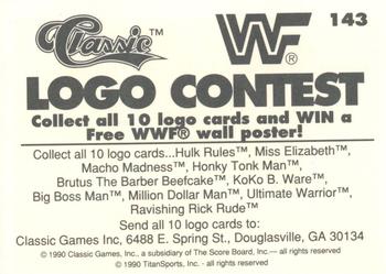 1990 Classic WWF #143 Brutus 