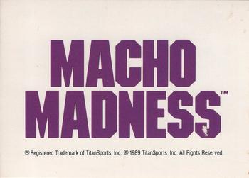 1990 Classic WWF #137 Macho Madness Front