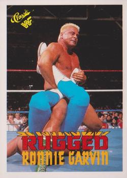 1990 Classic WWF #36 Rugged Ronnie Garvin Front