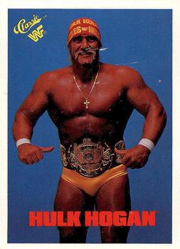1990 Classic WWF #1 Hulk Hogan Front