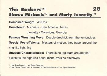 1990 Classic WWF #28 The Rockers Back