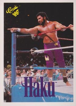 1990 Classic WWF #35 Haku Front