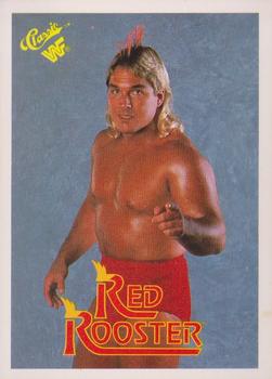 1990 Classic WWF #39 Red Rooster Front