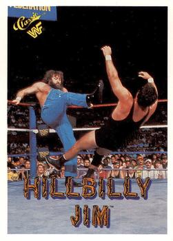 1990 Classic WWF #40 Hillbilly Jim Front