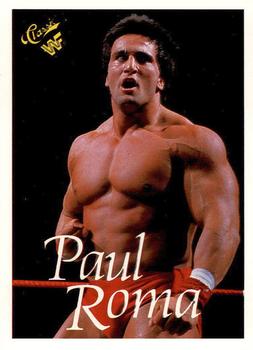 1990 Classic WWF #48 Paul Roma Front