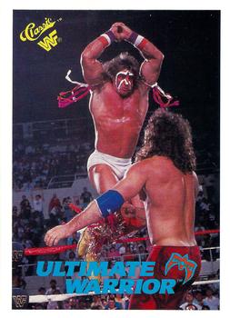 1990 Classic WWF #61 The Ultimate Warrior Front