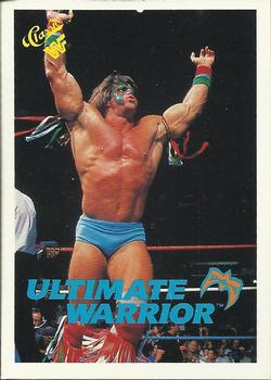 1990 Classic WWF #106 The Ultimate Warrior Front