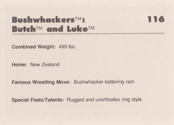 1990 Classic WWF #116 The Bushwhackers Back
