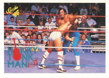 1990 Classic WWF #117 Honky Tonk Man Front