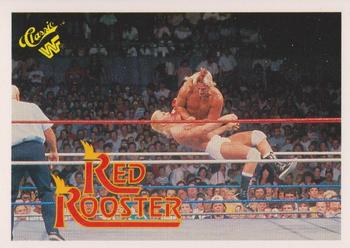 1990 Classic WWF #122 Red Rooster Front