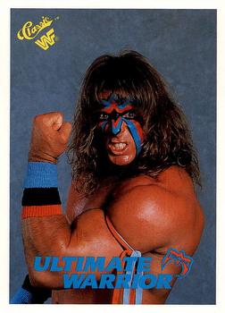 1990 Classic WWF #127 The Ultimate Warrior Front