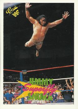1990 Classic WWF #131 Superfly Jimmy Snuka Front