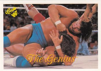 1990 Classic WWF #85 The Genius Front