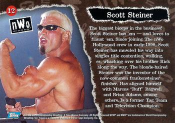 1998 Topps WCW/nWo #12 Scott Steiner  Back