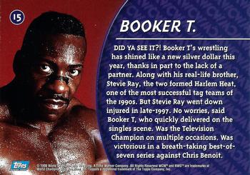 1998 Topps WCW/nWo #15 Booker T  Back