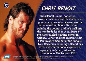1998 Topps WCW/nWo #17 Chris Benoit  Back
