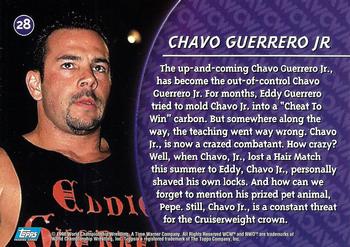 1998 Topps WCW/nWo #28 Chavo Guerrero Jr.  Back