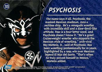 1998 Topps WCW/nWo #33 Psychosis  Back