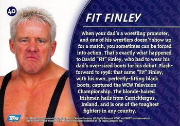 1998 Topps WCW/nWo #40 Fit Finlay  Back