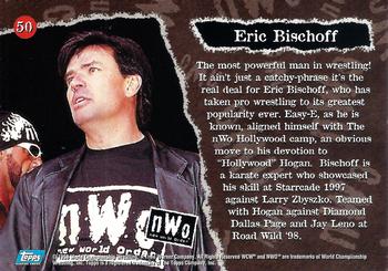 1998 Topps WCW/nWo #50 Eric Bischoff  Back