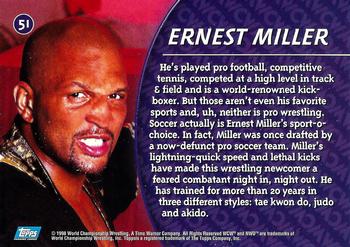 1998 Topps WCW/nWo #51 Ernest Miller  Back