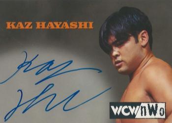 1998 Topps WCW/nWo - Authentic Signatures #NNO Kaz Hayashi  Front