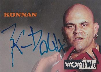 1998 Topps WCW/nWo - Authentic Signatures #NNO Konnan  Front