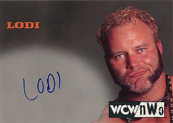 1998 Topps WCW/nWo - Authentic Signatures #NNO Lodi  Front