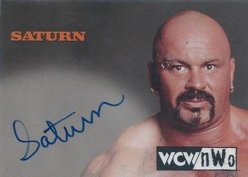 1998 Topps WCW/nWo - Authentic Signatures #NNO Saturn  Front